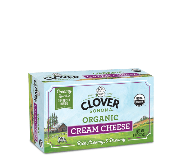 Clover Sonoma Organic Cream Cheese Block