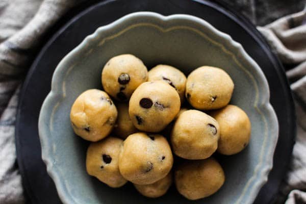 Peanut Butter Chocolate Chip Cookie Dough Bites Recipe | Clover Sonoma