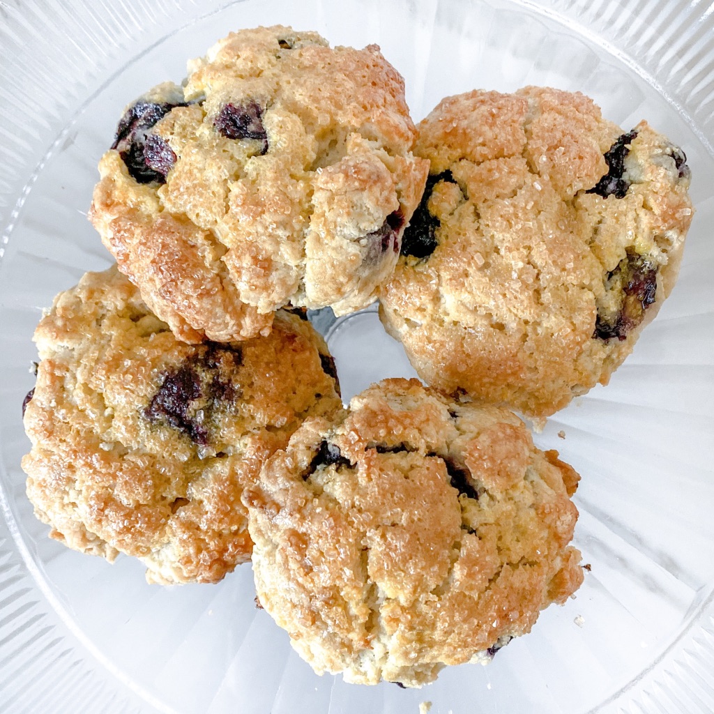 Blueberry Scones from the Farm - Clover
