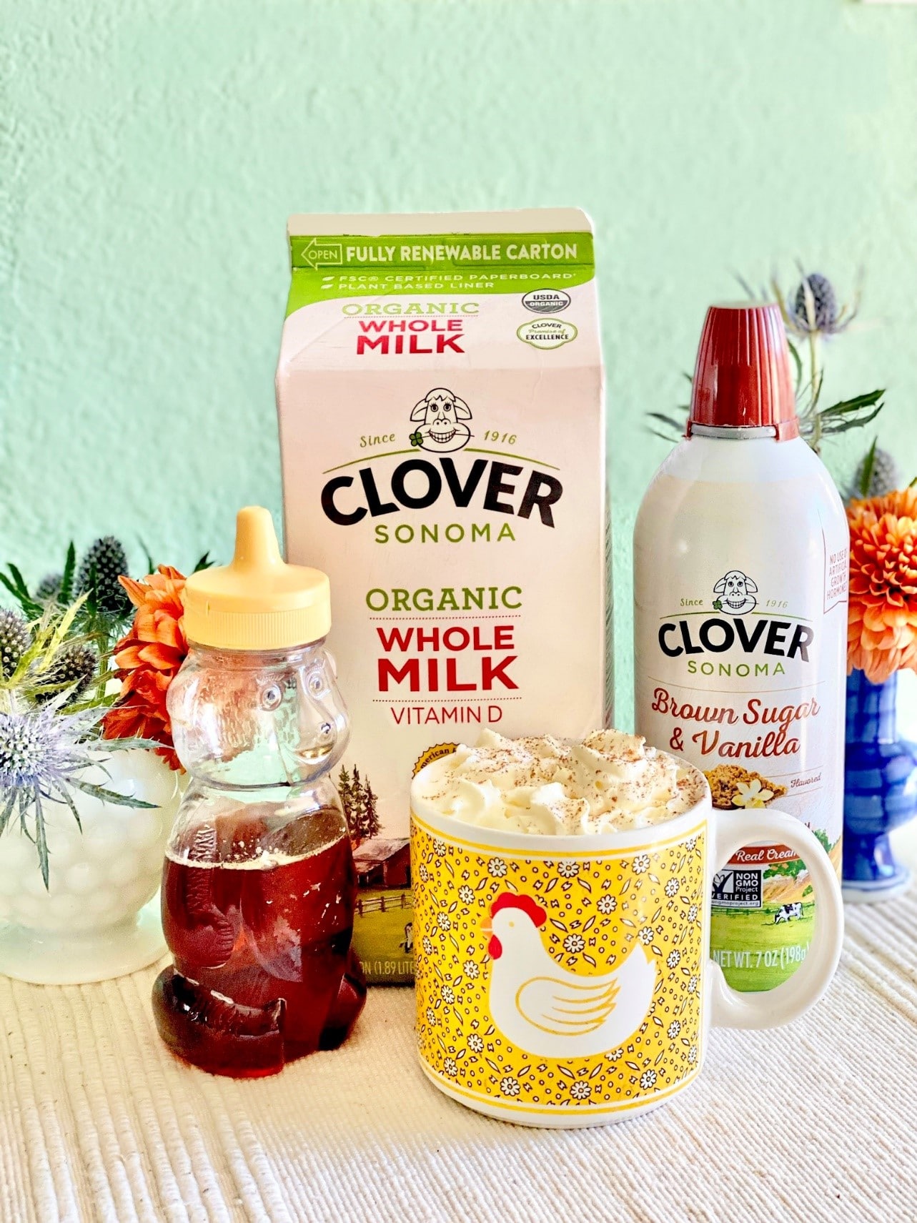 Clo's Brown Sugar Vanilla Steamer - Clover