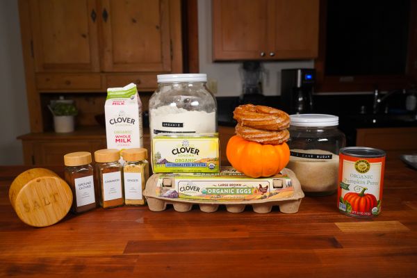 Pumpkin Spiced French Crullers - Clover