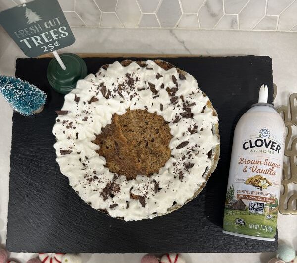 Gingerbread Pie with Brown Sugar and Vanilla Whipped Cream - Clover