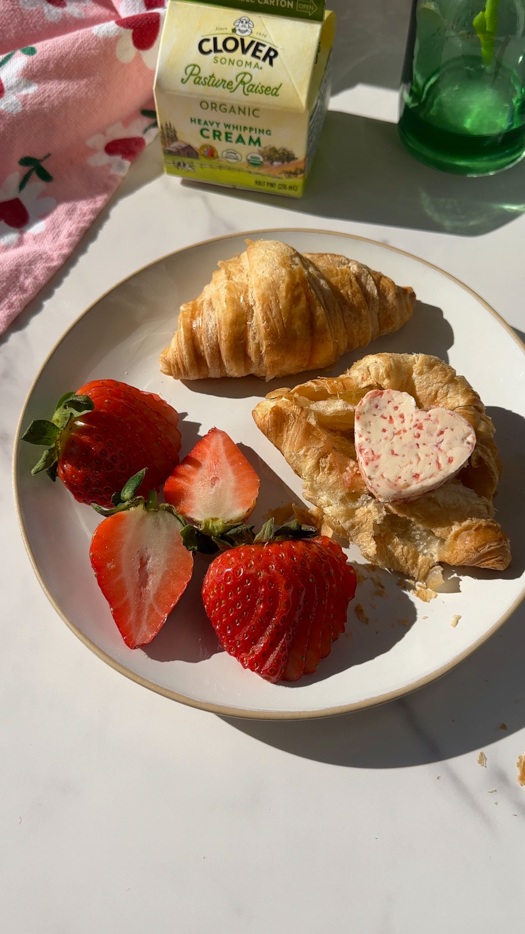 Homemade Strawberry Butter - Clover