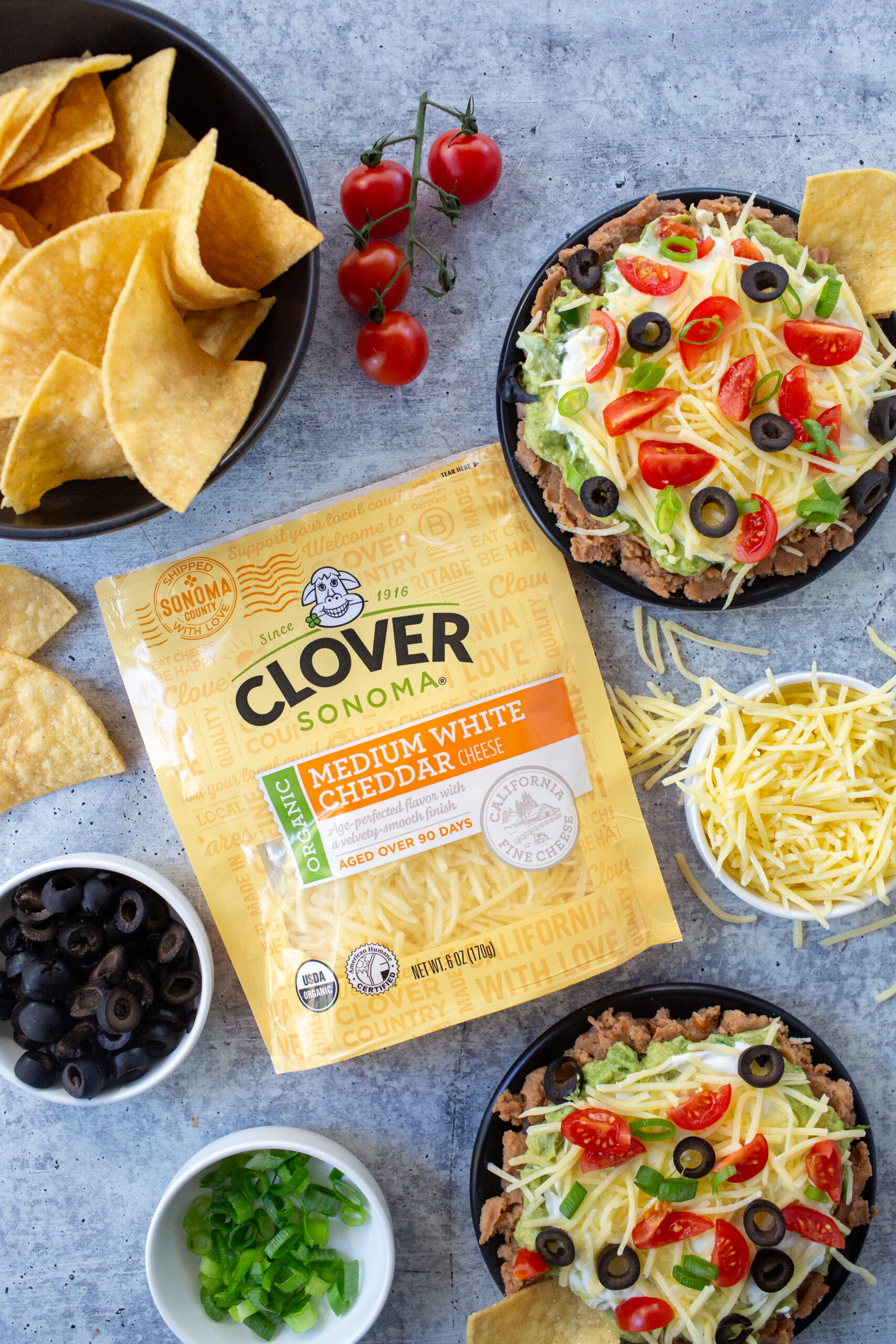 Mini 7 Layer Dips - Clover